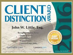 Client distinction award 2016