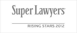 Super Lawyers Rising star 2012